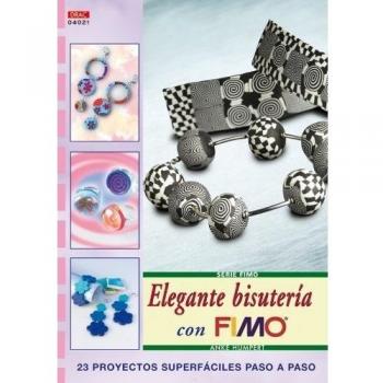 Elegante bisutería con fimo (Tapa blanda).
