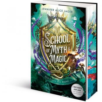 School of Myth & Magic Band 2: Der Fluch der Meere (Limitierte Auflage mit Farbschnitt)