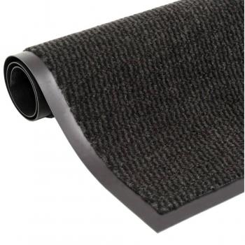 Tapis de sol antidérapant pour vestibule, 60x150 cm, noir