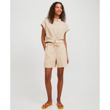 Shorts Lino Relaxed JJXX Beige Jack & Jones