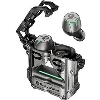 Gravastar Sirius Pro — Intra‑auriculaires sans fil, couleur grise