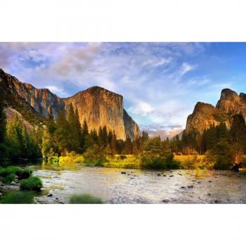 Yosemite Tal Fototapete von Papermoon