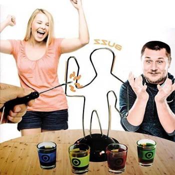 Der heiße Draht mit 4 Gläsern