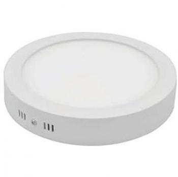 Plafoniera LED slim tonda 24W 4500K bianco naturale