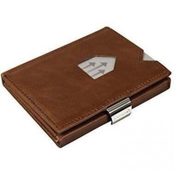 Hazelnut EXENTRI Slim Wallet with RFID Blocking Technology