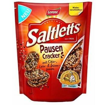Lorenz Snack World Saltletts Pausen Cracker, 16 x 100 g