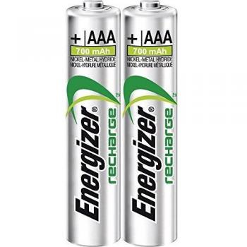 BLISTER ENERGIZER DOS PILAS AAA RECARGABLES HR-03 700mAh CLASICA 1.2V