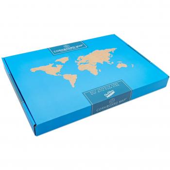 Luckies of London World Map Pin Board
