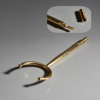 18cm Double-Ended Pure Copper Tea Cup Clip