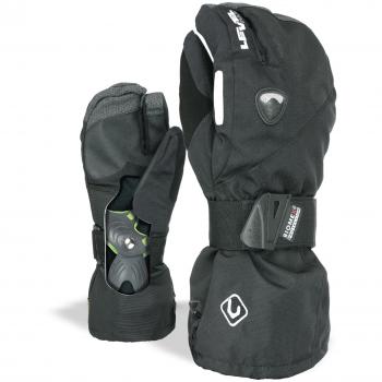 Wasserdichter 3-Finger Handschuh Level, Schwarz, Größe 8