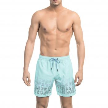 Bikkembergs Light Blue Polyester Swimwear