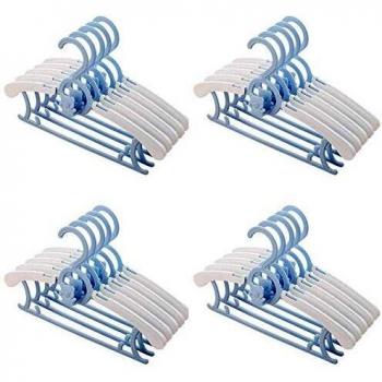 Grucce Antiscivolo per Bambini JSF, Appendini Impilabili, Gancio Orsetto, Set di 20