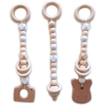 Parure de Bébé Pendentif Bois