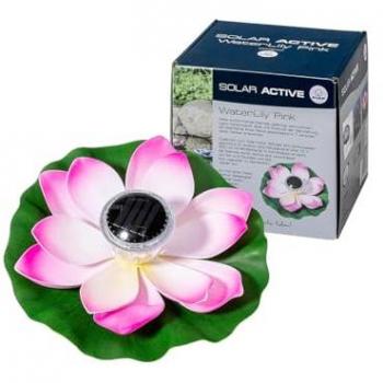 Solar Active WaterLily Pink Fiamma LED