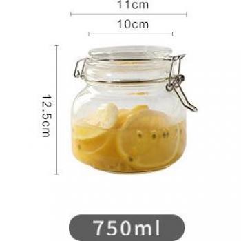 Wooden Lid Glass Jar for Coffee and Grains