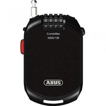 Câble antivol vélo noir 120 cm 2503