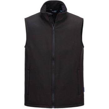 Gilet Softshell Promo Noir 4XL – Deux Couches Portwest
