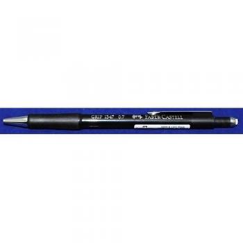 Faber-Castell Grip 1347 0.7 mm Mechanical Pencils Black (12 Pack)