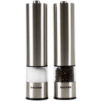Stainless Steel Electric Salt and Pepper Grinder – Salter 7522 SSTUR15