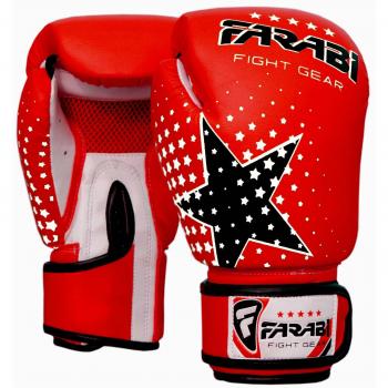 Guantes de entrenamiento Farabi para kickboxing 6 oz