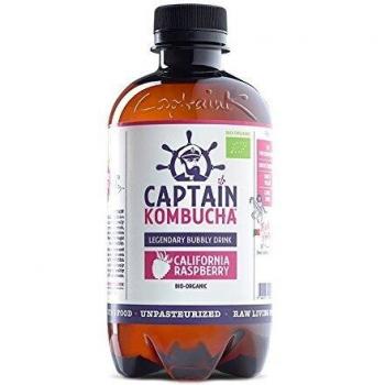 Raspberry Kombucha 400 ml – Pureza Orgánica