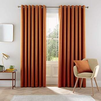 Helena Springfield Eden Eyelet Room Darkening Curtains