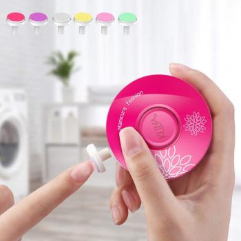 Infant Electric Nail Trimmer with 6 Grinding Heads