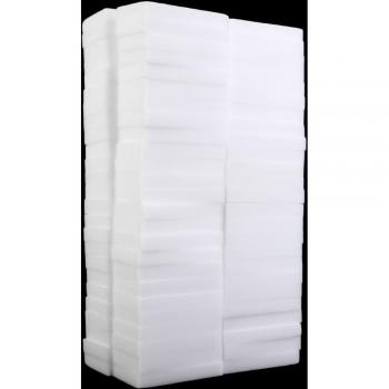 Mélamine Nettoyeur Éponge Cuisine/Salle de Bain 100 pcs – Blanc