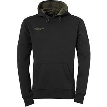 Kempa LAGANDA Herren‑Winterhoodie – XL – Schwarz