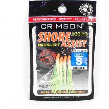 Hameçon Jigging Shore Simple Crimson CSS-S 4 pièces Taille S