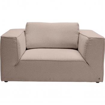 TOM TAILOR HOME Big Cube Loveseat – 147 cm Breite, beige (Beach SCO 42)