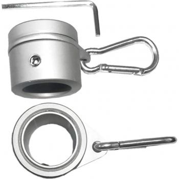 Anneau réglable de 26 mm pour mât extérieur – robuste et rotatif 360°