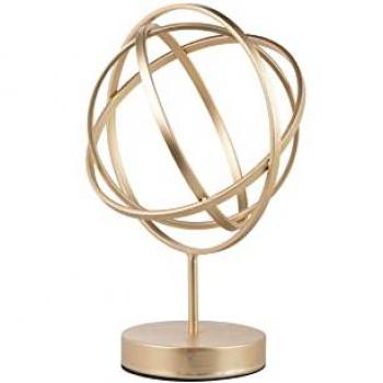 Figura Decorativa de Metal 24x23x38 Cm
