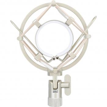 Heavy-Duty Adjustable Microphone Stand with Microphone Mount