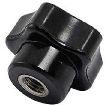 Vis à tête étoile en plastique noir 8 mm filetage femelle