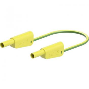 SLK‑4N‑F10 100 cm Yellow/Green Test Wire – Staeubli Brand – 1 Piece