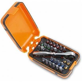 Beta 008600880-860/C27: Surtido de 25 Puntas con 2 Accesorios en Estuche