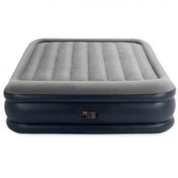 Materasso Intex Durabeam Pillow Rest Deluxe Matrimoniale Bicolor