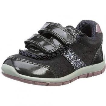 Geox B Shaax C, Scarpe da Ginnastica Basse Bimba 0-24, Grigio