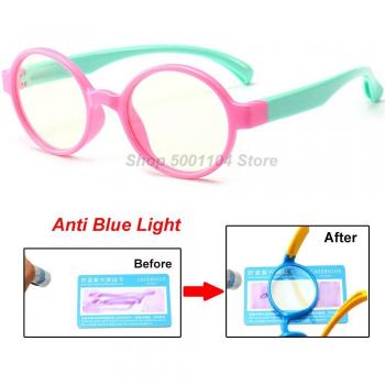 Gafas protectoras redondas para niños, material TR90