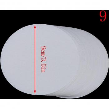 100PCS Circular Filter Paper for School Supplies