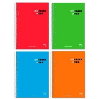 Carnet rigide A4 90 g, micro 120 feuilles