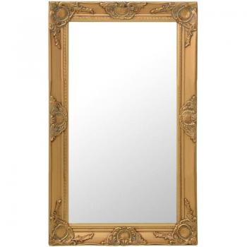 Espejo Decorativo Barroco Dorado 50x80
