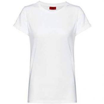 Hugo Boss Women's Short Sleeve T-shirt White XL