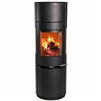 Kaminofen Aduro 9-7 schwarz Stahl Wärmespeichersteine 6kW