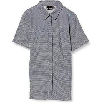CMP 30T9996 Short Sleeve Blouse Blue/White