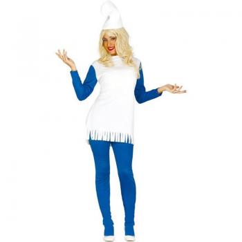 Costume Puffetta Pon Pon per adulti