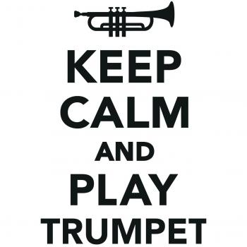 Keep Calm Play Trumpet Workbook of Affirmations Keep Calm Play Trumpet Workbook of Affirmations: Bullet Journal, Food Diary, Recipe Notebook, Planner,