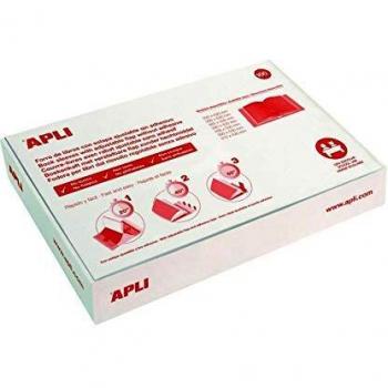 Apli forro de libros con solapa ajustable PP 285mm transparente