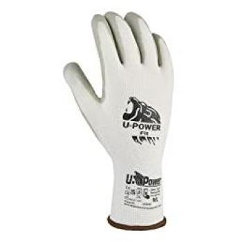 Gants professionnels U-Power Fit nylon nitrile blanc 11/XXL